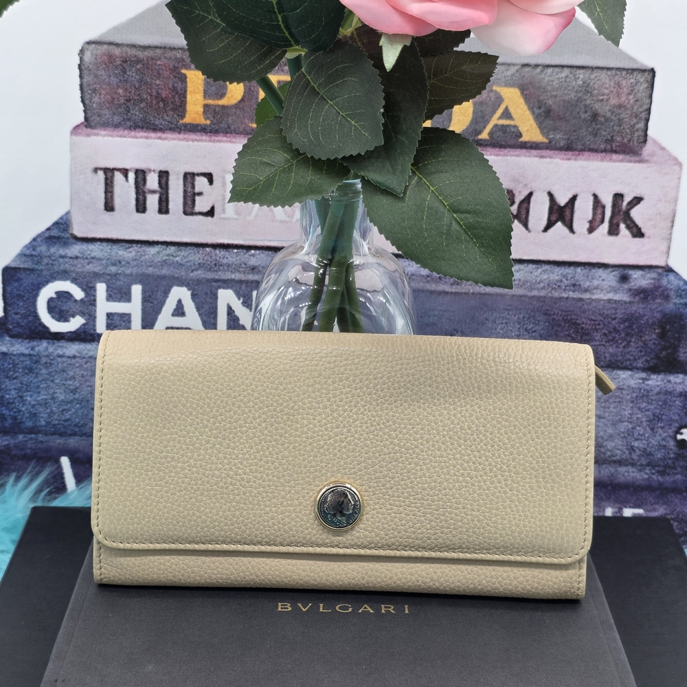 Bulgari Tan Leather Women's Bag